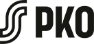 PKO-logo mustana